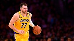 Luka Dončić was traded from the Dallas Mavericks to the Los Angeles Lakers in February.