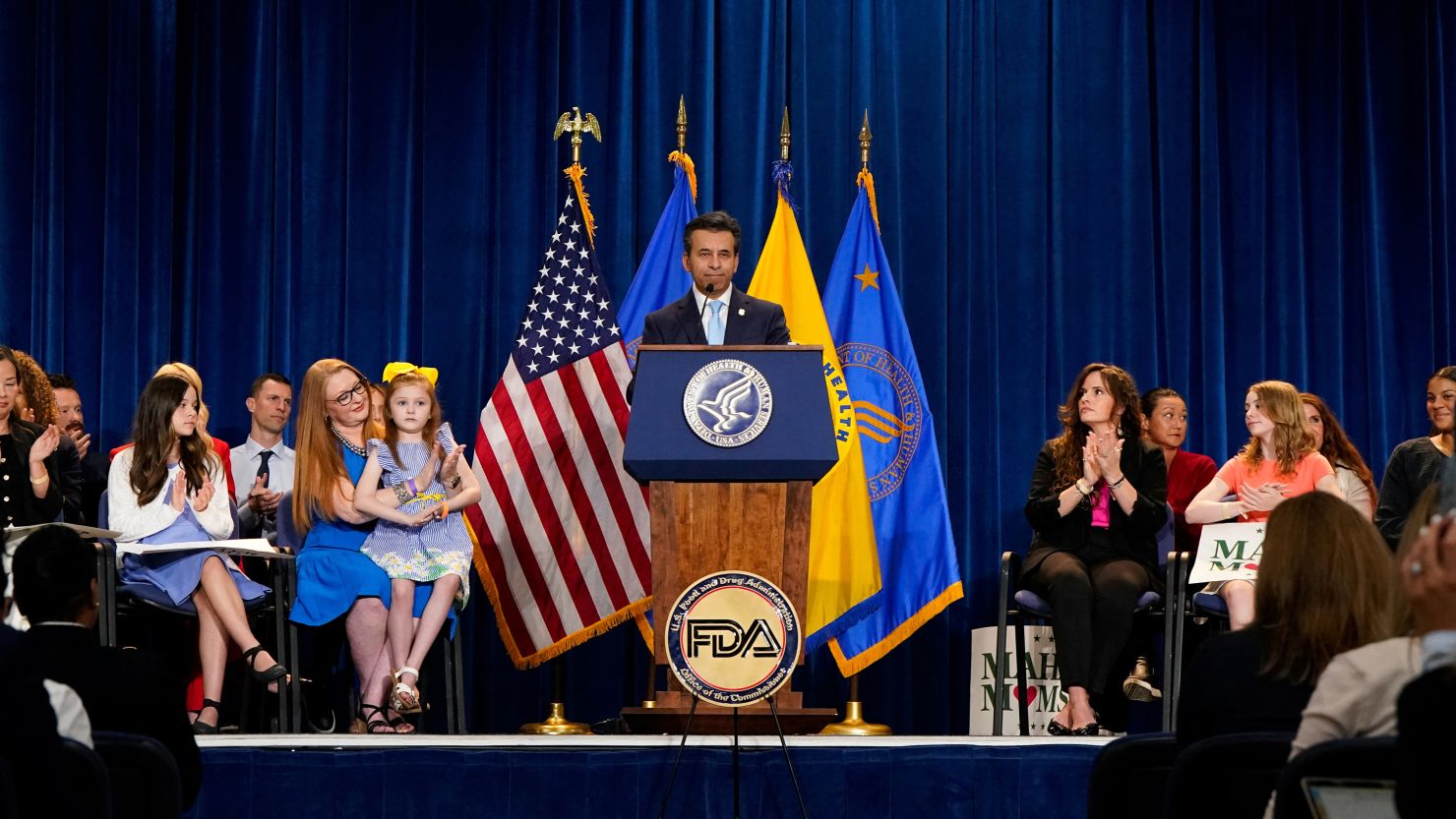 US Food and Drug Administration Commissioner Dr. Marty Makary said Tuesday that "American children have increasingly been living in a toxic soup of synthetic chemicals."