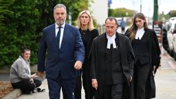 Erin Patterson’s legal team depart the Latrobe Valley Magistrates Court in Morwell, Victoria, Tuesday, April 29, 2025.