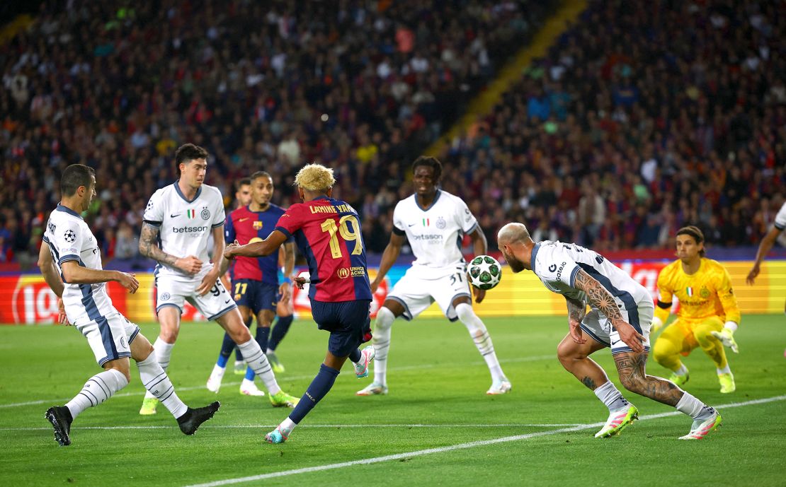 Yamal scored a wondergoal in the contest to bring Barça back into the game.