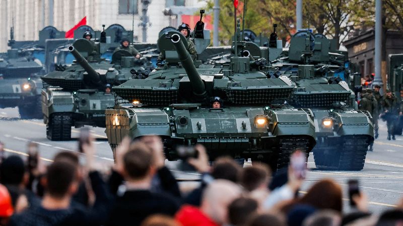 Ukrainian drones attack Moscow ahead of major military parade