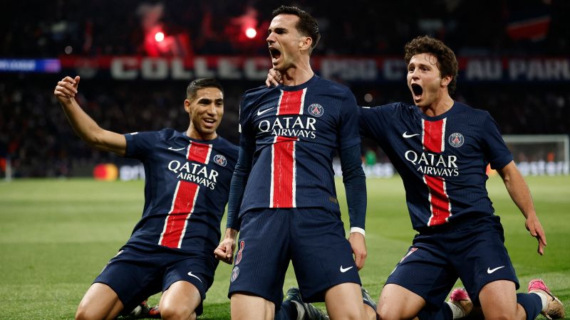 Paris Saint-Germain beats Arsenal 2-1 to make the Champions League final ...