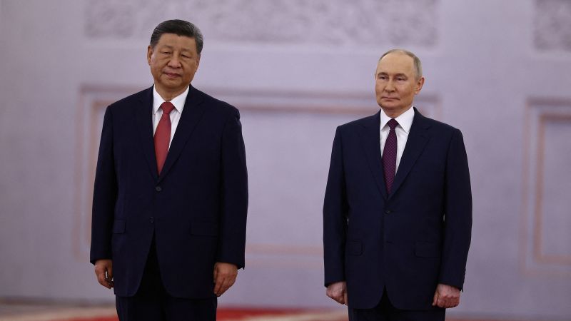 China’s Xi hails ‘stable and resilient’ Russia ties as he shows solidarity with Putin in Moscow