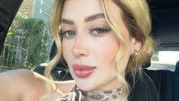 Mexican social media influencer, Valeria Marquez, 23, who was brazenly shot to death during a TikTok livestream in the beauty salon where she worked in the city of Zapopan, looks on in this picture obtained from social media.