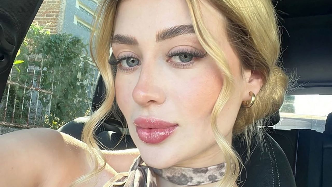 Mexican social media influencer, Valeria Marquez, 23, who was brazenly shot to death during a TikTok livestream in the beauty salon where she worked in the city of Zapopan, looks on in this picture obtained from social media.