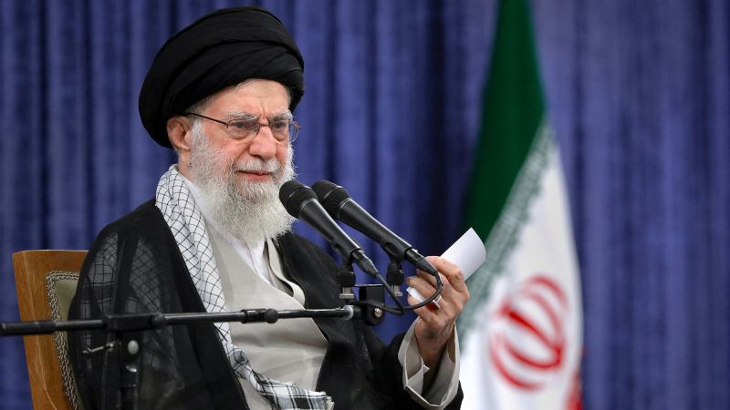 Iran’s supreme leader says US-Iran talks unlikely to succeed