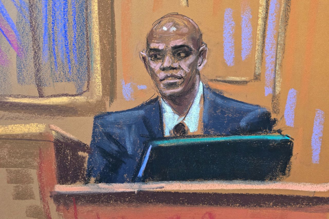 Sharay Hayes testifies at Sean "Diddy" Combs' trial in New York on Tuesday.