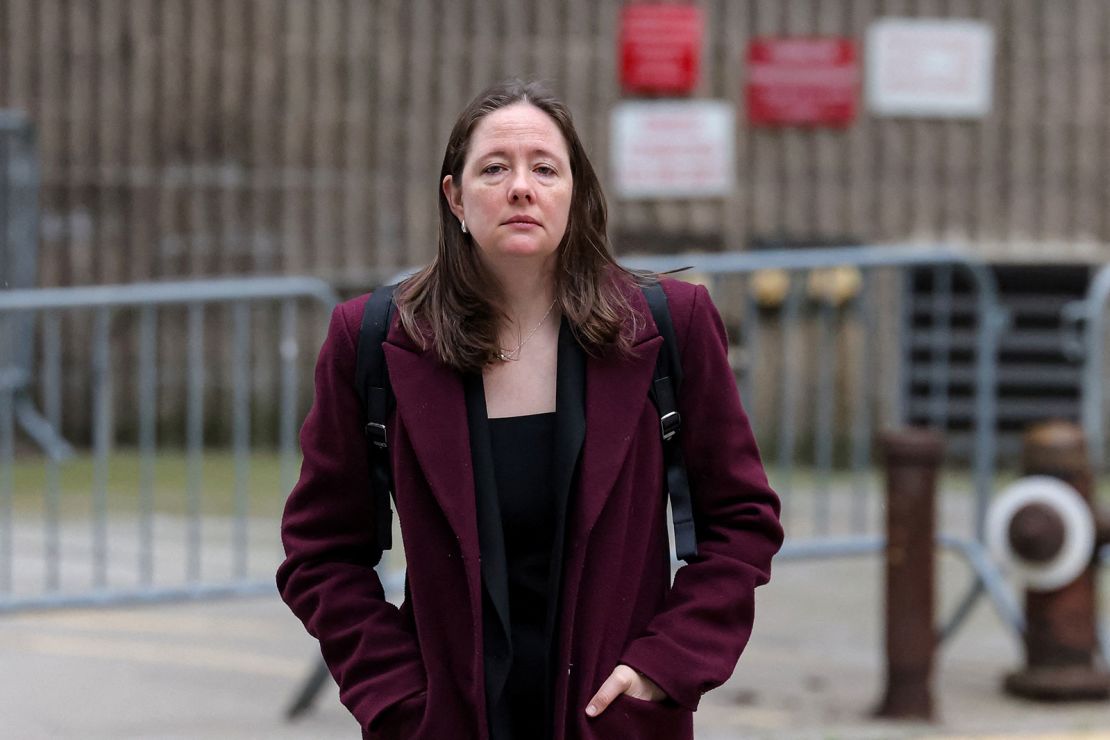 Maurene Comey arrives at the Federal courthouse during the Sean 