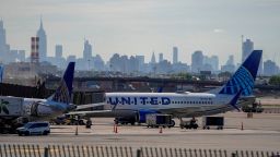 FILE PHOTO: United Airlines planes are seen at the tarmac at Newark International Airport in Newark, New Jersey, U.S., May 7, 2025.
