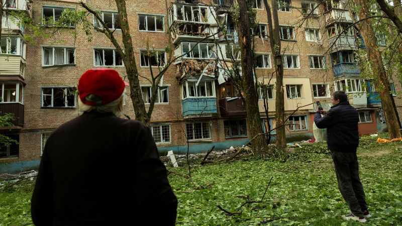 Russia attacks Ukrainian capital with missiles and drones, hours after prisoner swap begins