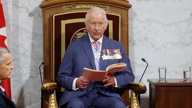 Video: King Charles III delivers Speech from the Throne in Canada