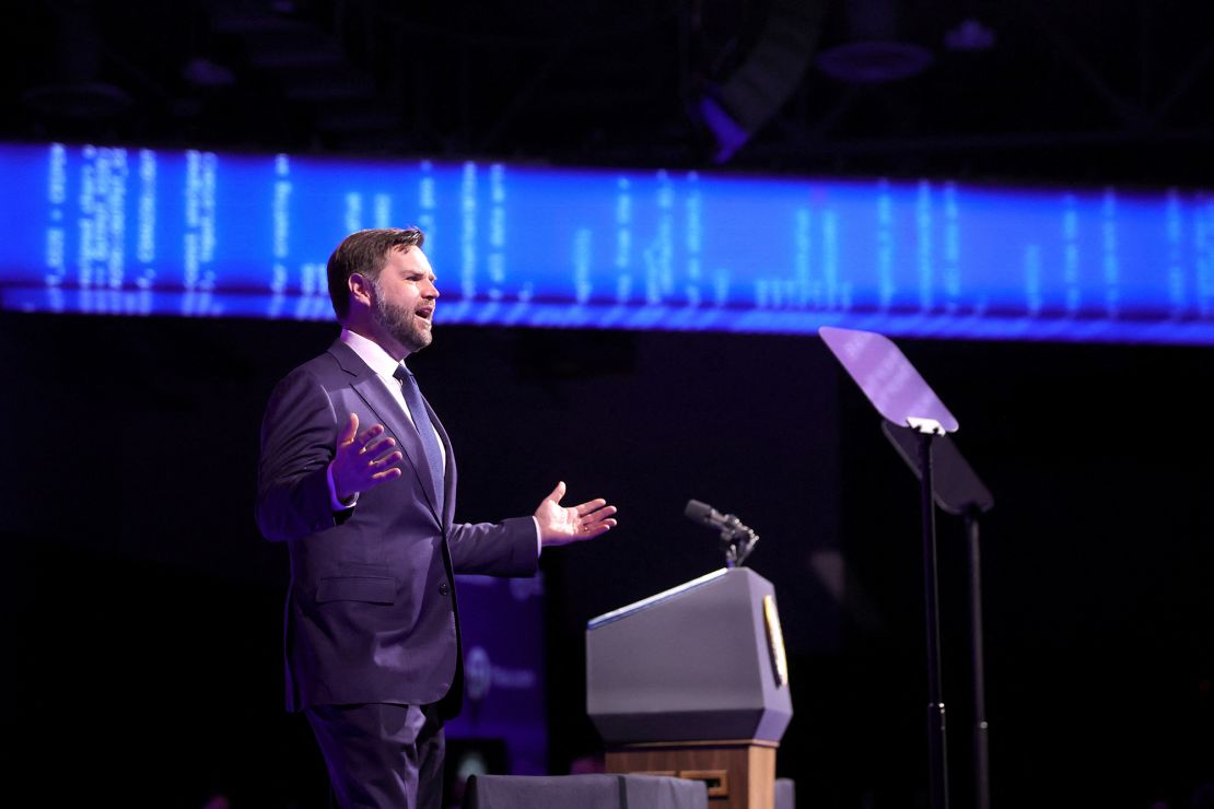 Vice President JD Vance got a warm greeting at the Bitcoin Conference in Las Vegas on Tuesday.