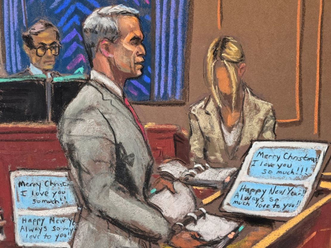 El abogado defensor Brian Steel interrogó a la testigo "Mia" en el juicio de Combs por tráfico sexual.