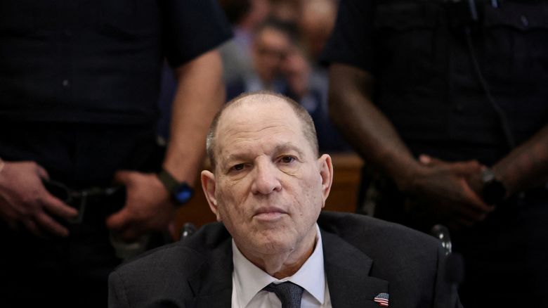 Former Hollywood film producer Harvey Weinstein appears in Manhattan Criminal Court for his retrial on rape and sexual assault charges in New York City, U.S., June 3, 2025.