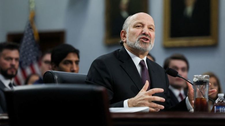 El secretario de Comercio de Estados Unidos, Howard Lutnick, testifica ante una audiencia del Comité de Asignaciones de la Cámara de Representantes en el Capitolio el 5 de junio de 2025.