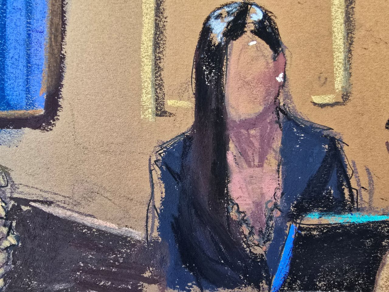 "Jane" is cross-examined during Sean "Diddy" Combs' trial in New York on June 12.