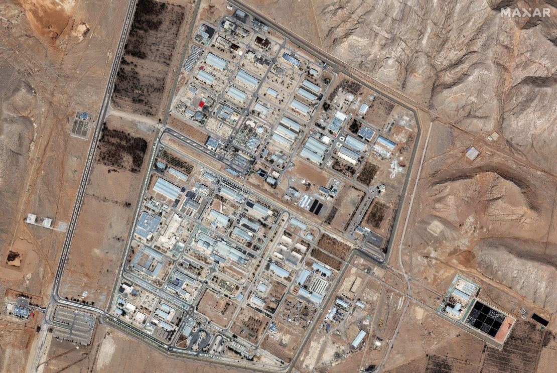 The satellite image for March shows the Isfahan plant. NTI said the facility was built in the 1980s with the help of China.