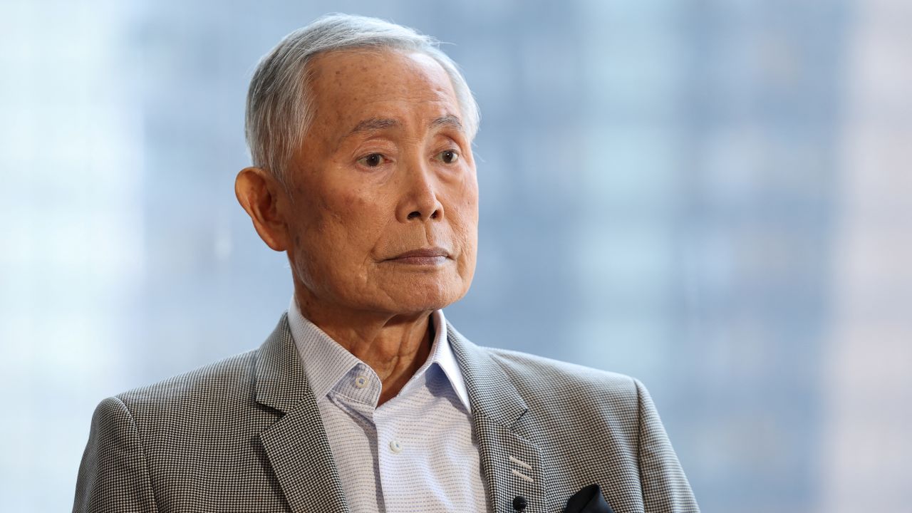 Actor and activist George Takei looks on during an interview with Reuters in New York City, U.S., June 4, 2025.