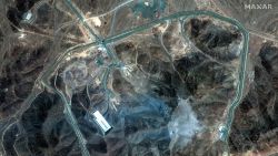 A satellite view shows an overview of Fordow underground complex, after the U.S. struck the underground nuclear facility, near Qom, Iran June 22, 2025.     MAXAR TECHNOLOGIES/Handout via REUTERS    THIS IMAGE HAS BEEN SUPPLIED BY A THIRD PARTY. NO RESALES. NO ARCHIVES. MANDATORY CREDIT. DO NOT OBSCURE LOGO.