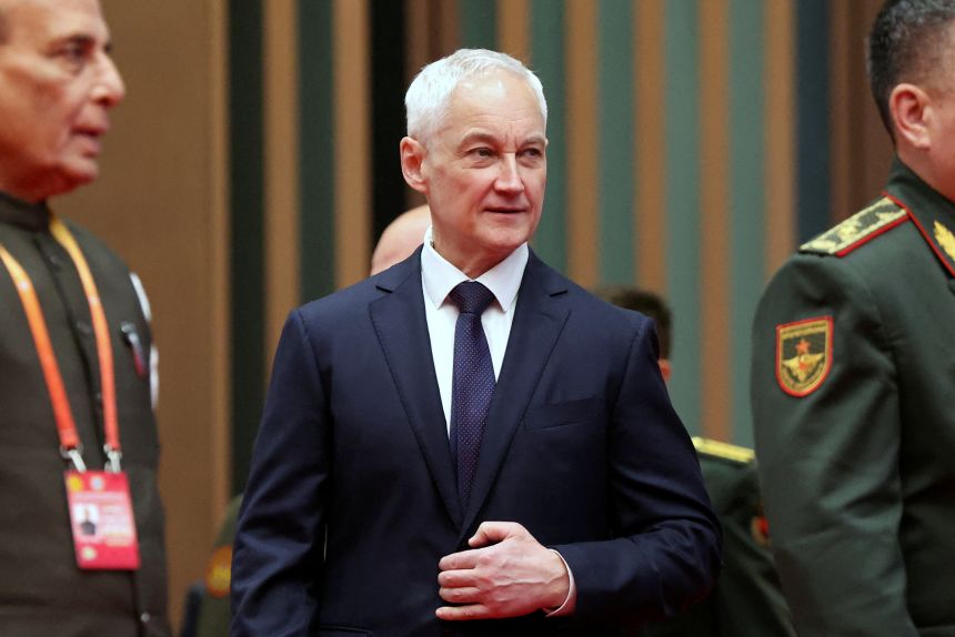 Rubicon has expanded rapidly under Russian Defense Minister Andrei Belousov, pictured while in China for a Shanghai Cooperation Organisation defense ministers' meeting in June.