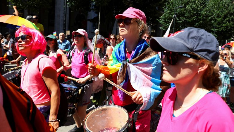 Big crowds gather in Hungarian capital to defy ban on Budapest Pride