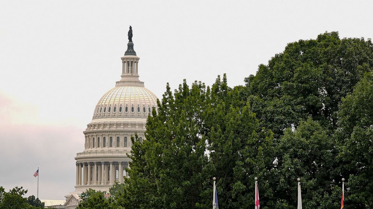 The US Capitol building is seen on the day of a meeting of US Senators, as Republican lawmakers struggle to pass U.S. President Donald Trump’s sweeping spending and tax bill, on Capitol Hill in Washington, DC, on Saturday, June 28, 2025.