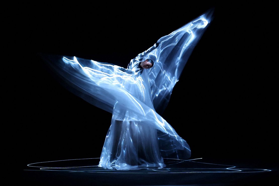 For her couture show, eponymous designer Iris van Herpen grew a dress out of bioluminescent algae whose glow reacted to movement.