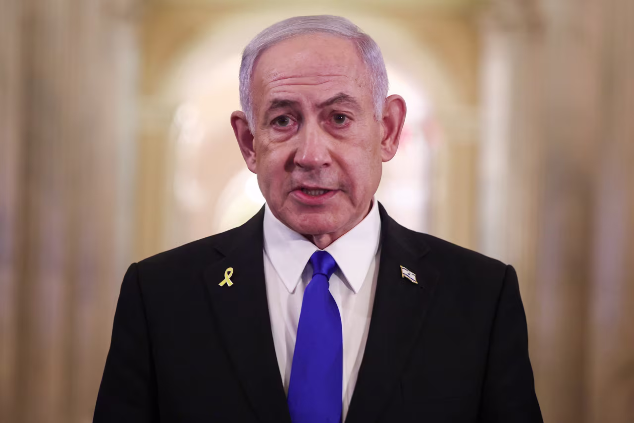 Israeli Prime Minister Benjamin Netanyahu in Washington, D.C. on July 8.
