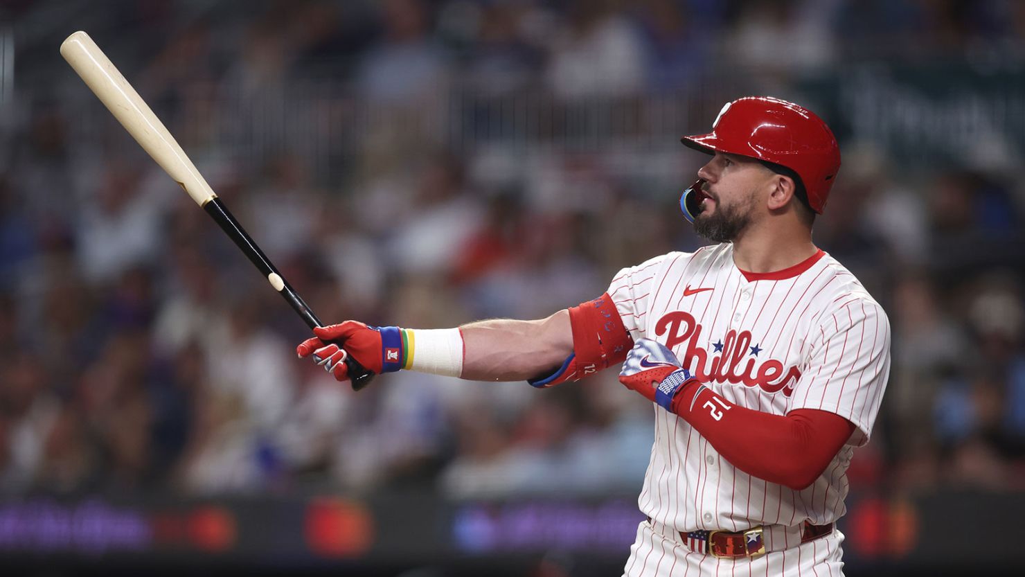 The National League's Kyle Schwarber played hero at the 2025 MLB All-Star Game at Truist Park.