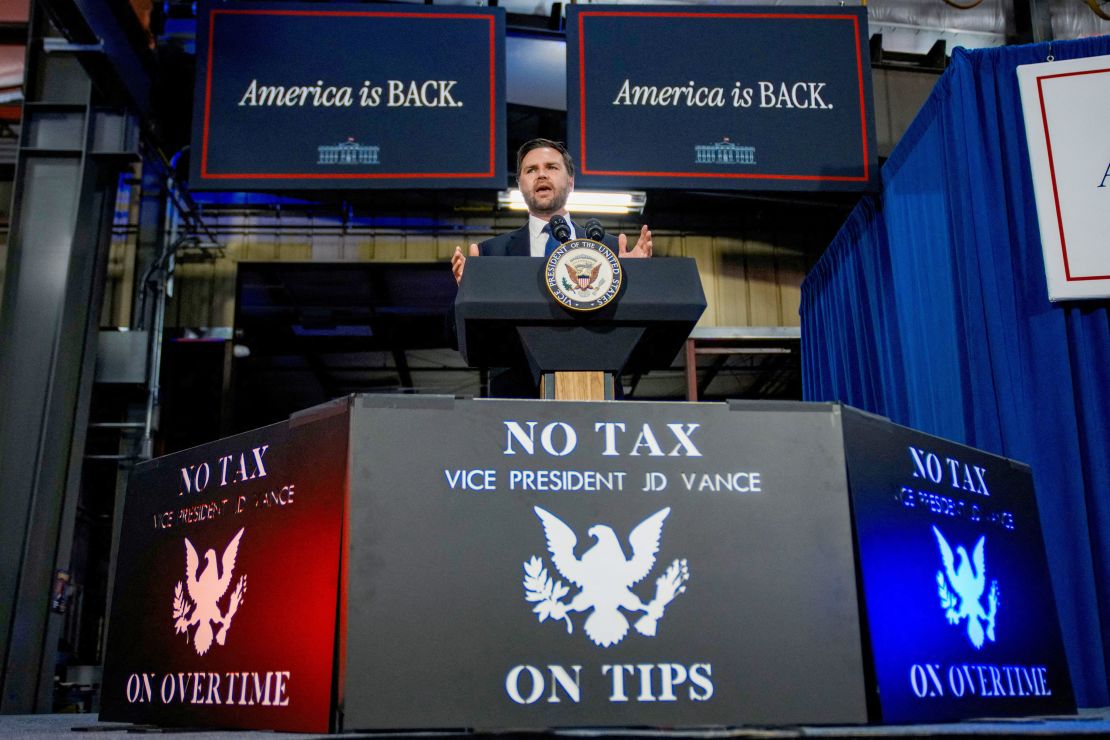 Vice President JD Vance speaks about the 
