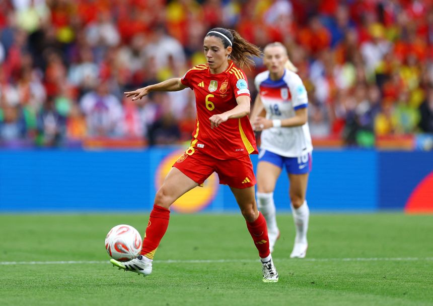 Aitana Bonmatí during the UEFA Women's Euro 2025 final on July 27.