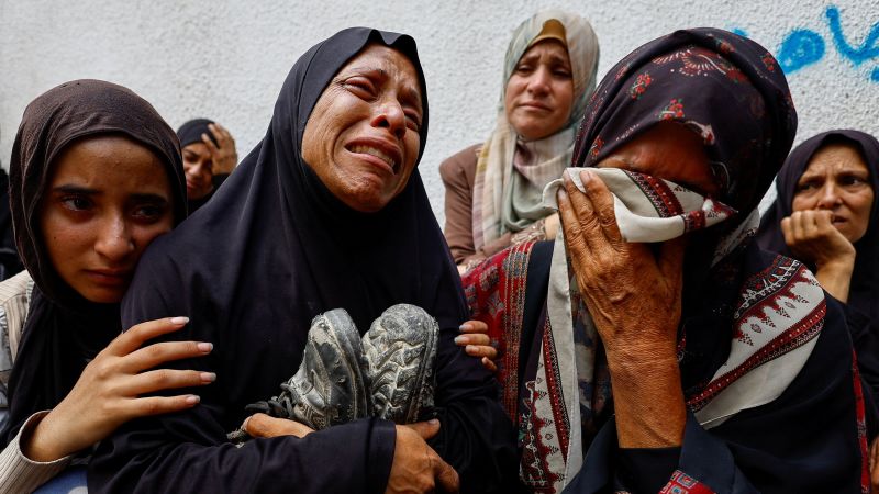 Израел, за да спре Airdrops преди офанзивата на Gaza City, тъй като Червеният кръст нарича масова евакуация „невъзможно“ 