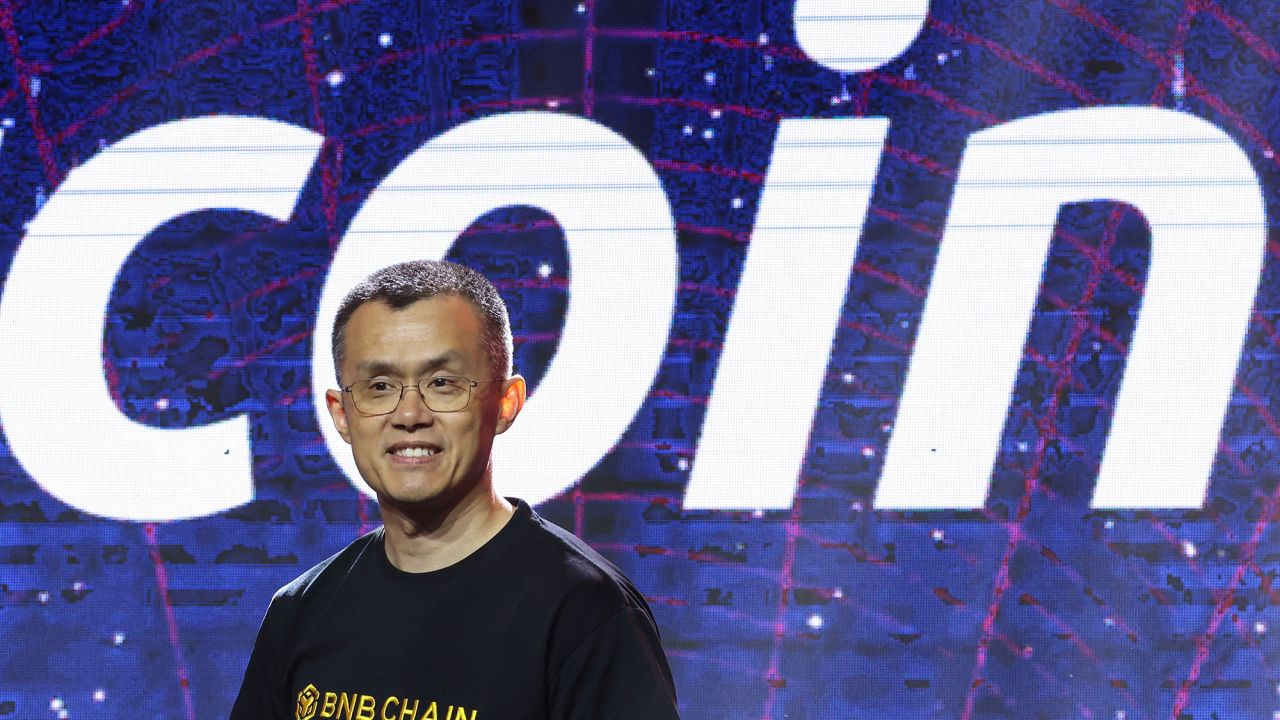 Binance founder Changpeng Zhao, also known as CZ, attends the Bitcoin Asia conference in Hong Kong on August 29, 2025.