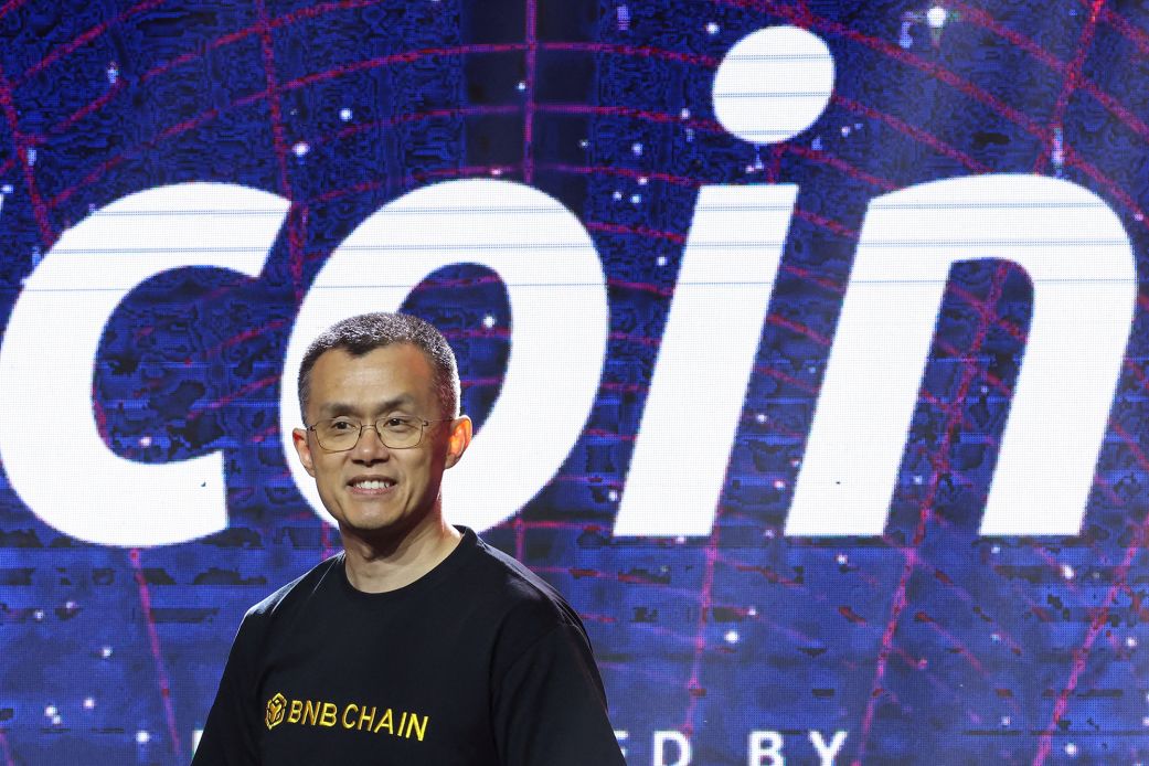 Binance founder Changpeng Zhao, also known as CZ, attends the Bitcoin Asia conference in Hong Kong on August 29, 2025.