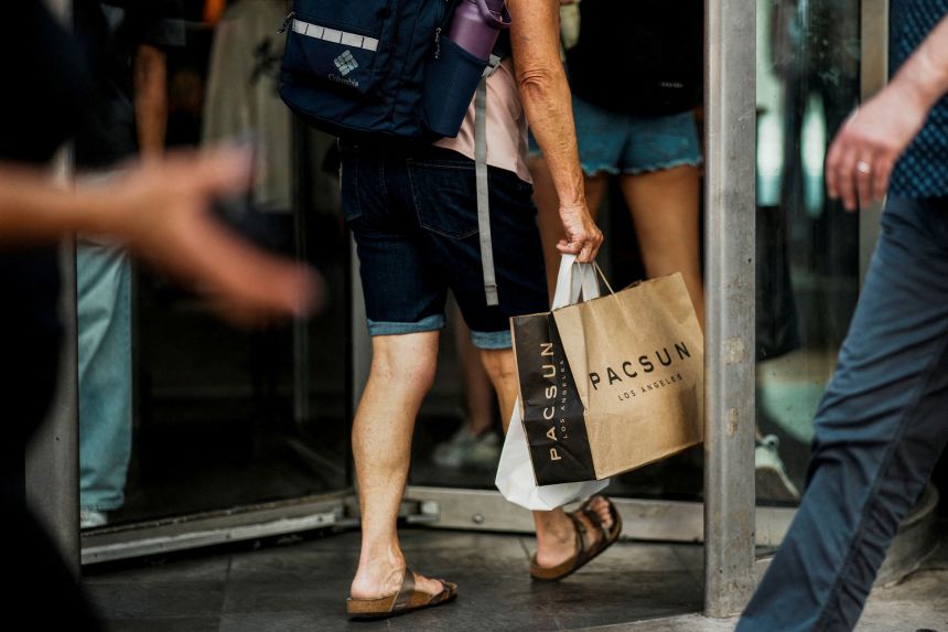 Consumer spending remained in positive territory during the summer despite fears about the US economy.