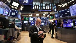 US stocks rose Thursday after a core reading of inflation data matched Wall Street's expectations.