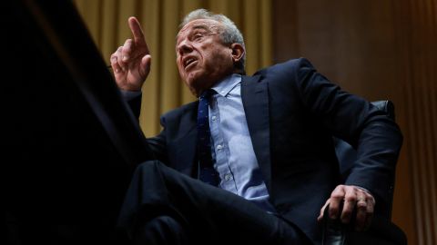 US Health and Human Services Secretary Robert F. Kennedy Jr., testifies before a Senate Finance Committee hearing on President Donald Trump's 2026 health care agenda, on Capitol Hill in Washington, on September 4, 2025.