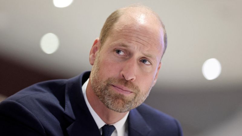 Prince William says 2024 was the hardest year of his life