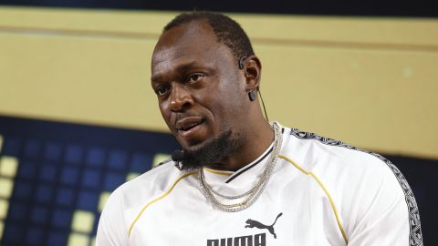 Athletics - Usain Bolt and Armand Duplantis during a Puma event in Tokyo ahead of the World Athletics Championships - Tokyo, Japan - September 11, 2025
Usain Bolt speaks ahead of the World Athletics Championships REUTERS/Manami Yamada