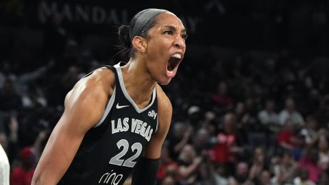 A'ja Wilson averaged a league-high 23.4 points, 10.2 rebounds and 3.1 assists in the 2025 regular season.