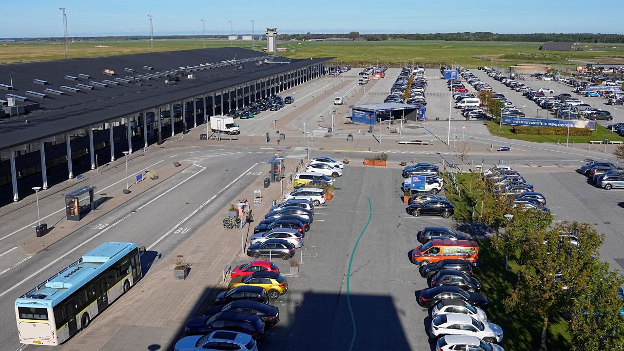 Airspace over Aalborg Airport in Denmark was closed after drones were observed on Thursday, September 25.