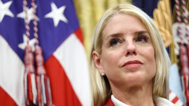 Pam Bondi says DOJ agents will be deployed to ICE facilities to protect federal agents