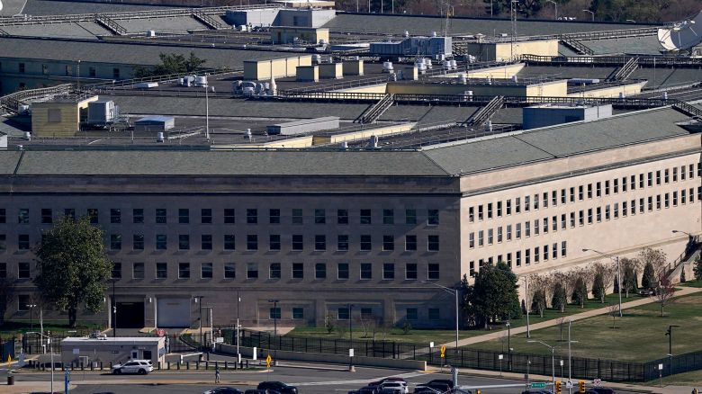 A general view of the Pentagon in Washington, D.C., on March 21, 2025.