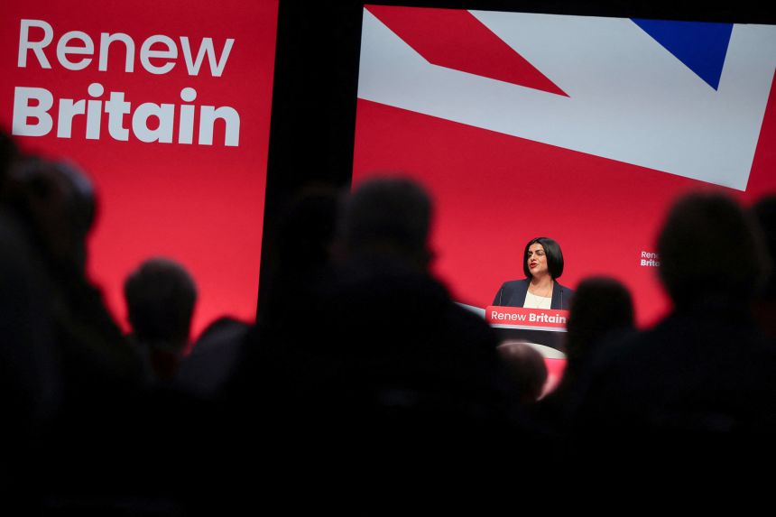 Home Secretary Shabana Mahmood warned Monday that a "growing number" of Britons were "on a path from patriotism towards ethnonationalism."