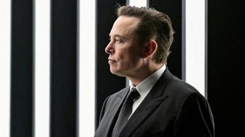 FILE PHOTO: Elon Musk attends the opening ceremony of the new Tesla Gigafactory for electric cars in Gruenheide, Germany, March 22, 2022. Patrick Pleul/Pool via REUTERS//File Photo