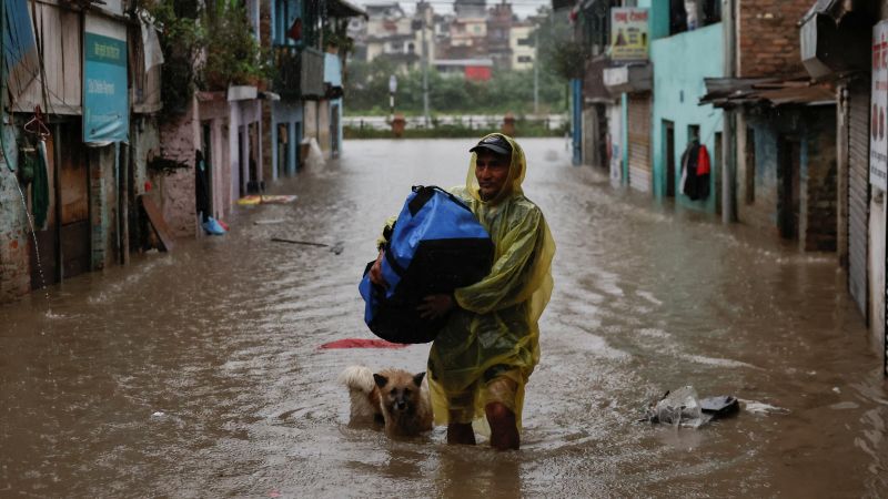 Landslides, a lighting strike and flooding kill 22 in Nepal as officials warn of severe rainfall