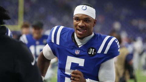 Anthony Richardson sustained a freak eye injury during pregame warmups before the Indianapolis Colts' game against the Arizona Cardinals.