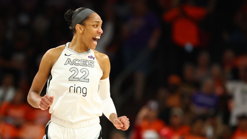 A’ja Wilson plays hero as the Las Vegas Aces take commanding 3-0 lead over Mercury in WNBA Finals
