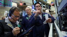 The Dow, S&P 500 and Nasdaq all closed at record highs on Friday.