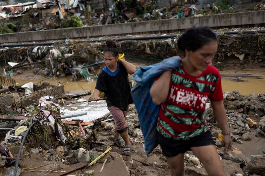 Typhoon Kalmaegi leaves trail of death and devastation in Philippines before turning toward flood-hit Vietnam as a more powerful storm